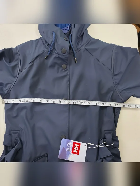 Helly Hansen NWT Kirkwall II Raincoat Navy Women's XS - Picture 15 of 16